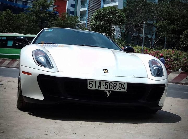 Siêu xe Ferrari 599 GTB Fiorano của Trung Nguyên Siêu xe Ferrari 599 GTB Fiorano của Trung Nguyên