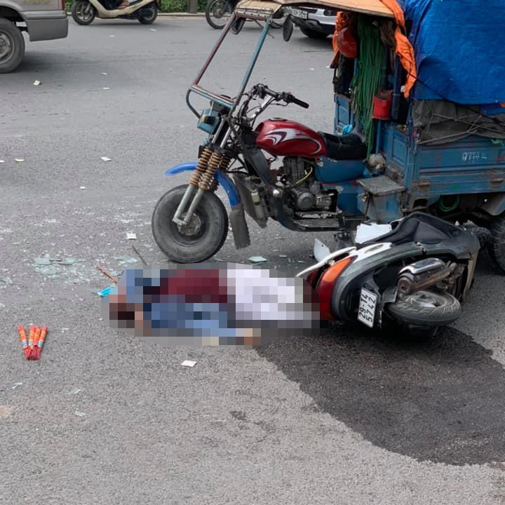 Vụ tai nạn đ&atilde; khiến người đ&agrave;n &ocirc;ng trung tuổi đi xe m&aacute;y tử vong tại chỗ