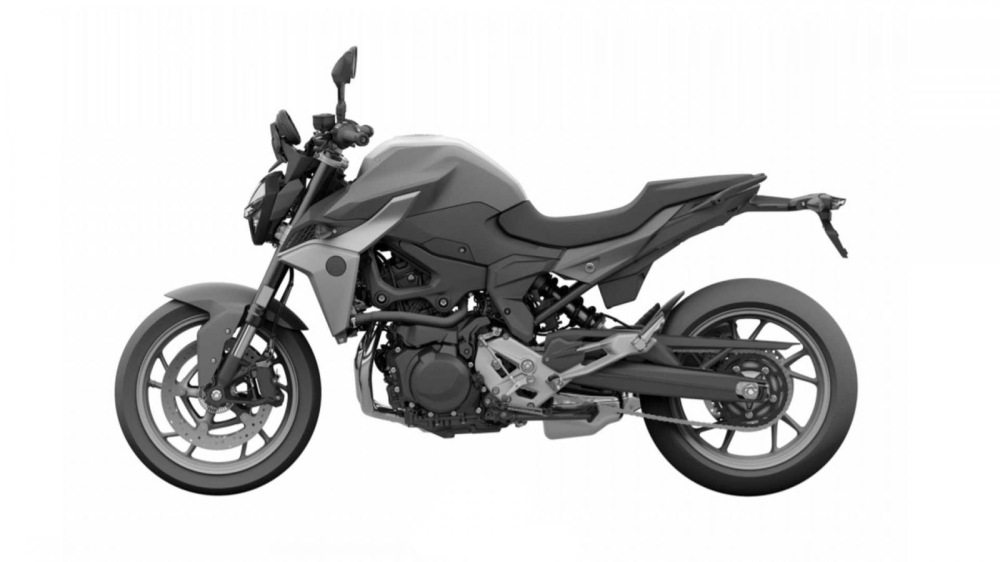 Tổng thể xe BMW F850R 2020 mang dáng vẻ hầm hố và mạnh mẽ