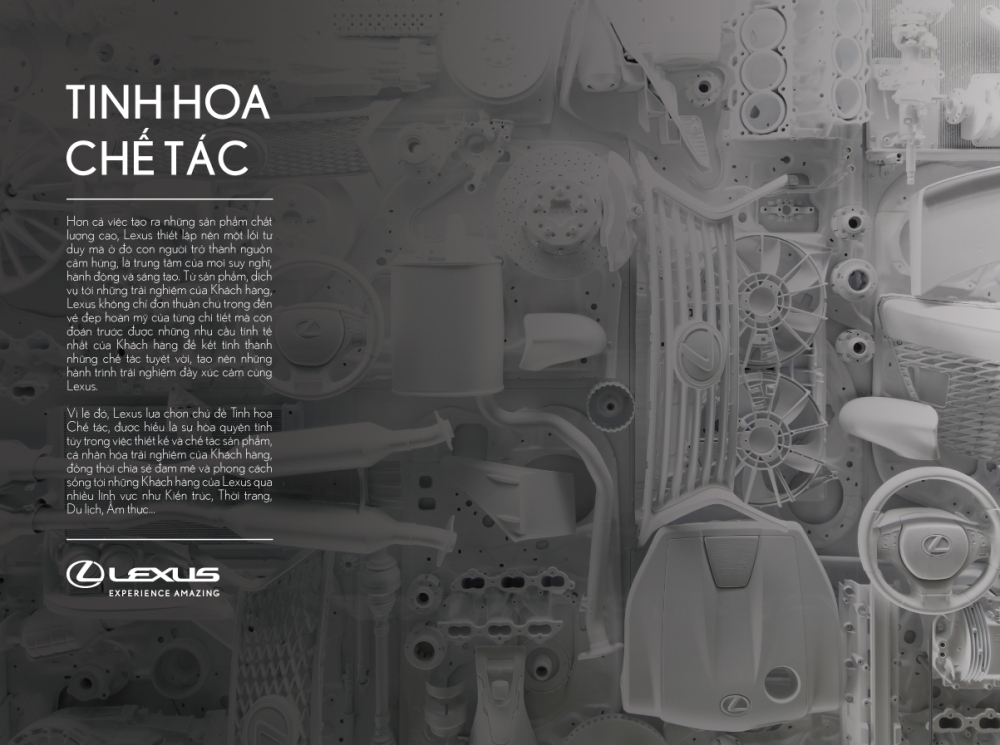 Tinh hoa chế tác của Lexus