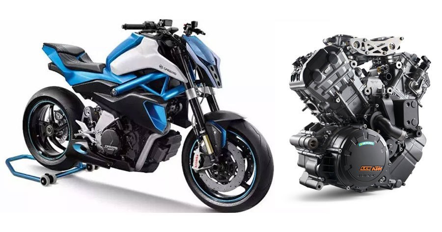 CF Moto sẽ mang mẫu Naked bike sử dụng động cơ giống với KTM 790 đến EICMA 2019