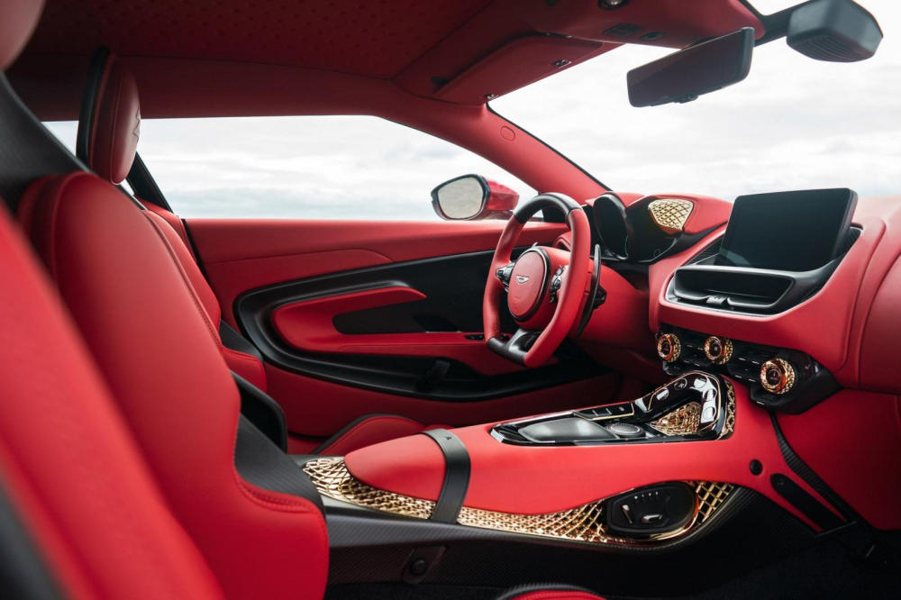 Nội thất siêu xe Aston Martin DBS GT Zagato