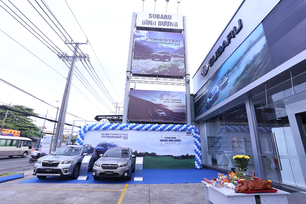 Showroom 3S được khai trương tại Bình Dương.
