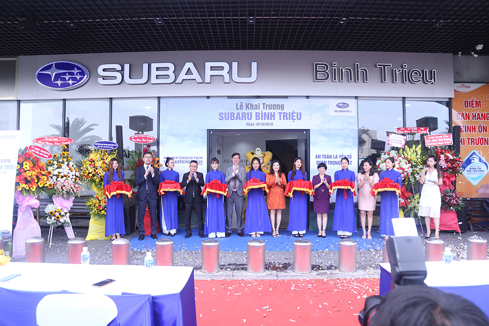 Showroom Subaru tiêu chuẩn 1S được khai trương tại thành phố Hồ Chí Minh.