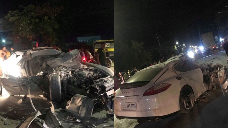 Vụ tai nạn này cho thấy Porsche Panamera S Hybrid rất đáng đồng tiền bát gạo về độ an toàn