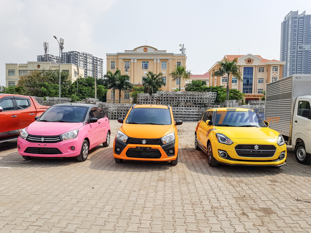 Dàn xe Suzuki đủ màu sắc