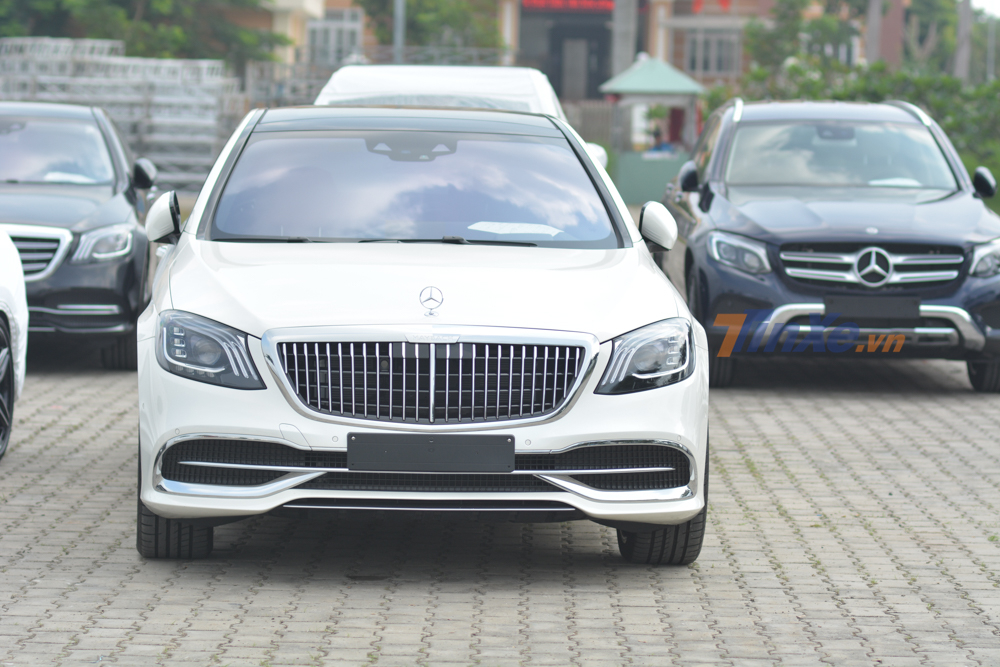 Mercedes-Maybach S450 4Matic bản n&acirc;ng cấp với lưới tản nhiệt mới