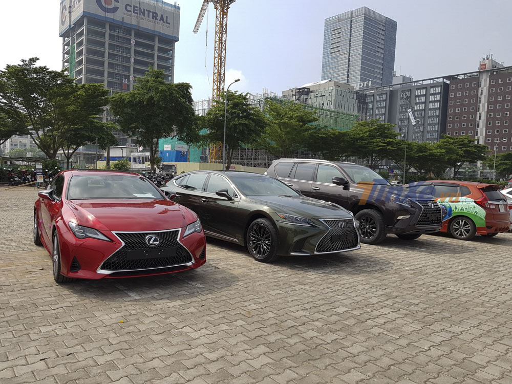 Loạt xe sang Lexus chuẩn bị tiến v&agrave;o triển l&atilde;m VMS 2019