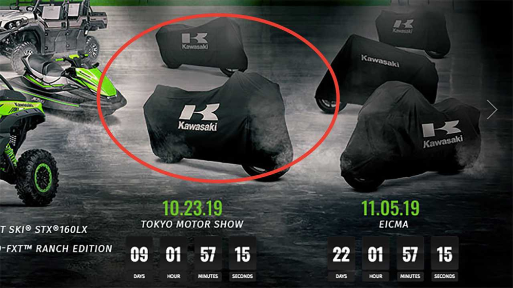 Kawasaki sẽ tung ra 2 mẫu xe mới tại triển lãm Tokyo Motor Show 2019