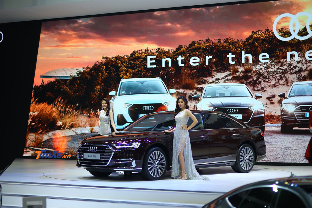 Sedan hạng sang cỡ lớn Audi A8L thế hệ mới lần đầu ra mắt Việt Nam