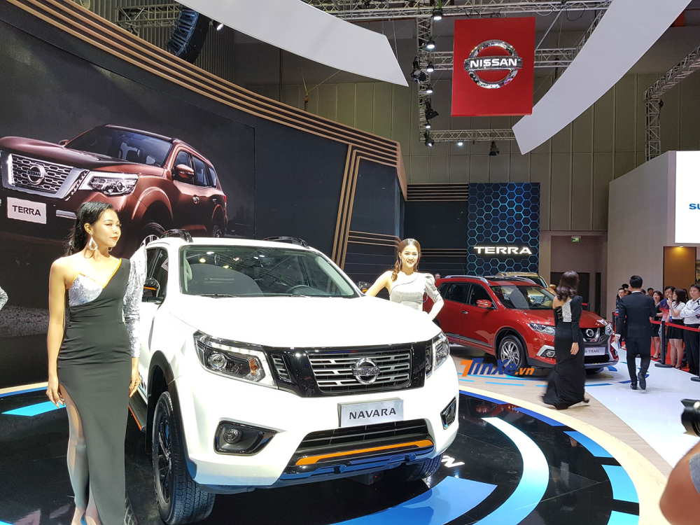 Gian hàng của Nissan tại triển lãm Ô tô Việt Nam 2019