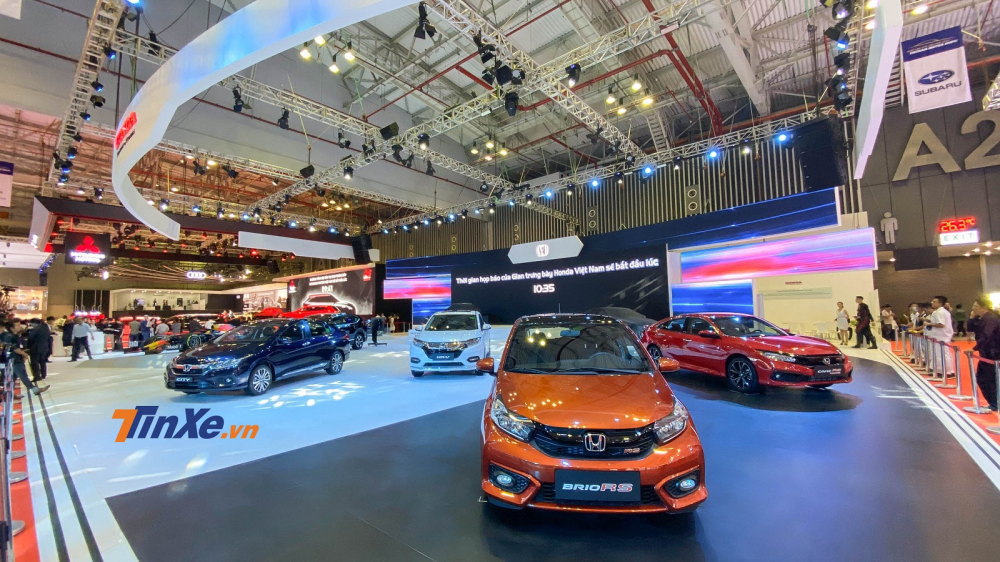 Khu vực trưng b&agrave;y của Honda Việt Nam sở hữu diện t&iacute;ch lớn thứ 2 triển l&atilde;m VMS 2019