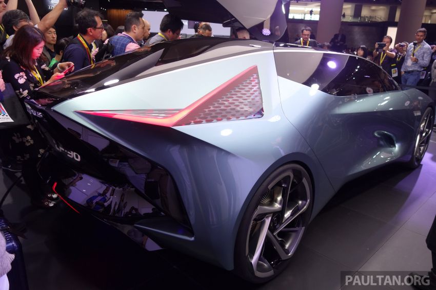 Đu&ocirc;i xe Lexus LF-30 Electricfied Concept