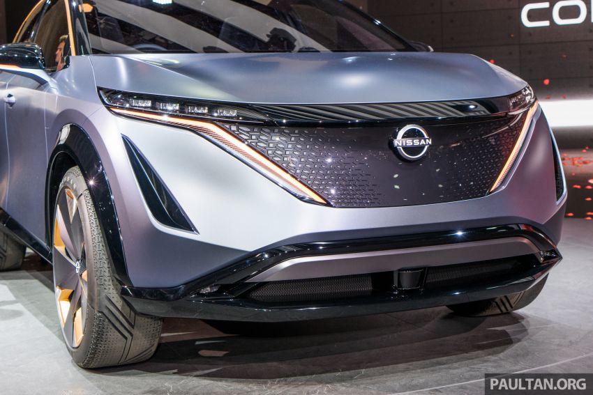 Đầu xe Nissan Ariya Concept