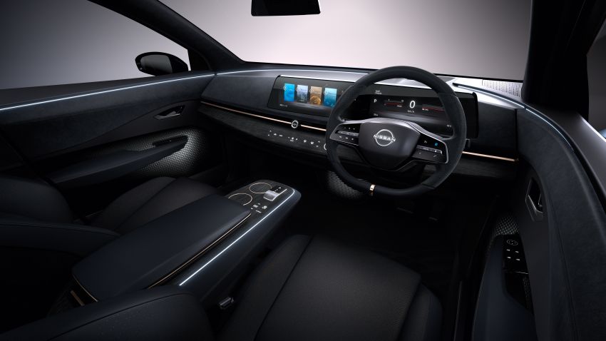 Khoang l&aacute;i của Nissan Ariya Concept