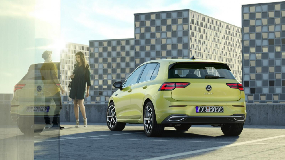 Volkswagen Golf 2020 với cụm đèn hậu LED gọn gàng hơn