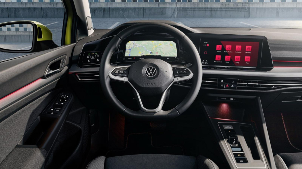 Nội thất mới mẻ của Volkswagen Golf 2020