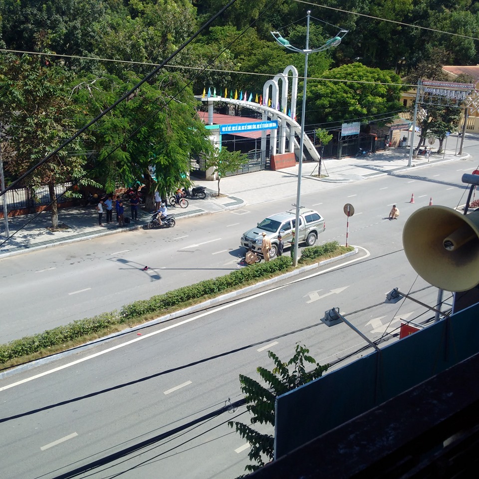 Hiện trường vụ tai nạn