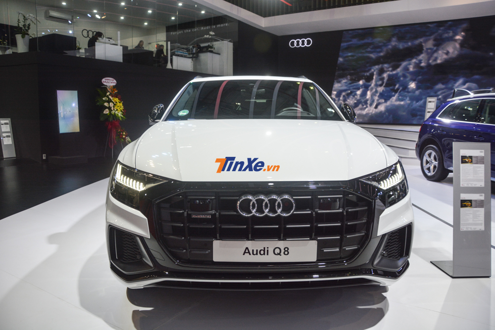 Đ&acirc;y l&agrave; năm thứ 2 Audi Q8 xuất hiện tại triển l&atilde;m &ocirc; t&ocirc; Việt Nam