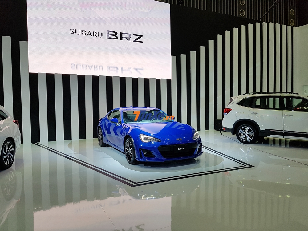 Subaru BRZ 2.0 2019 l&agrave; mẫu xe thể thao hiếm hoi tại triển l&atilde;m VMS 2019