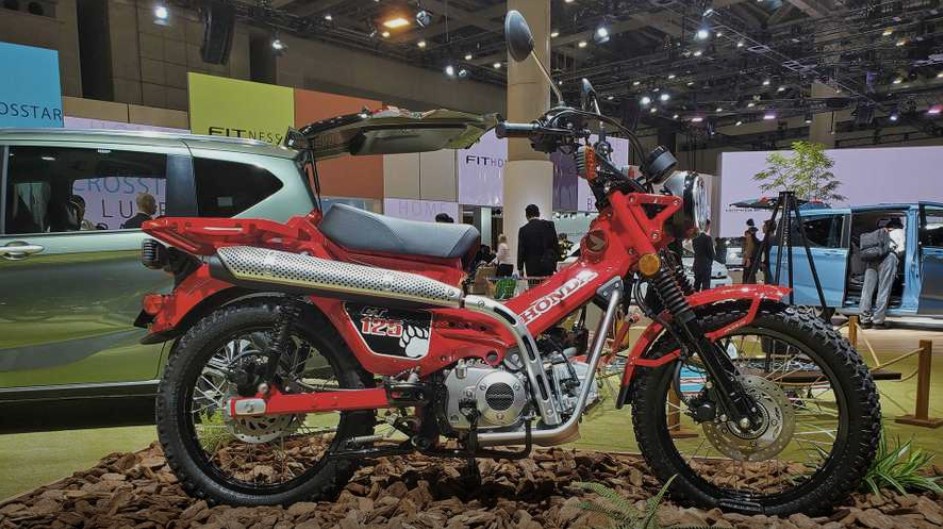 Xe Honda CT125 Concept tại triển l&atilde;m Tokyo Motor Show