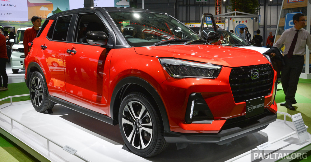 Daihatsu Rocky mới ra mắt trong triển l&atilde;m Tokyo 2019