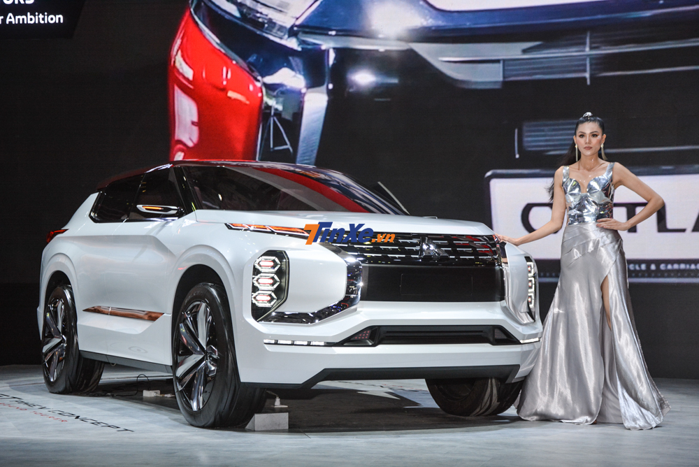 Yếu tố l&ocirc;i cuốn kh&aacute;ch đến gian h&agrave;ng của Mitsubishi tại triển l&atilde;m VMS 2019 ch&iacute;nh l&agrave; mẫu xe concept mang t&ecirc;n gọi Ground Tourer Plug-in Hybrid (GT-PHEV)