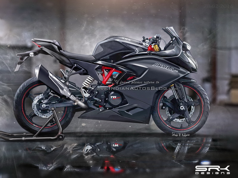 Concept TVS Akula 310 từng ra mắt tại Auto Expo 2016 Ấn Độ