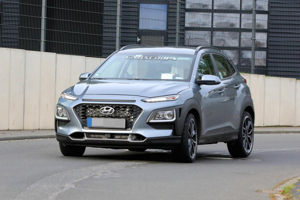 Hyundai Kona N 2020 bị bắt gặp tr&ecirc;n đường đua Nurburgring