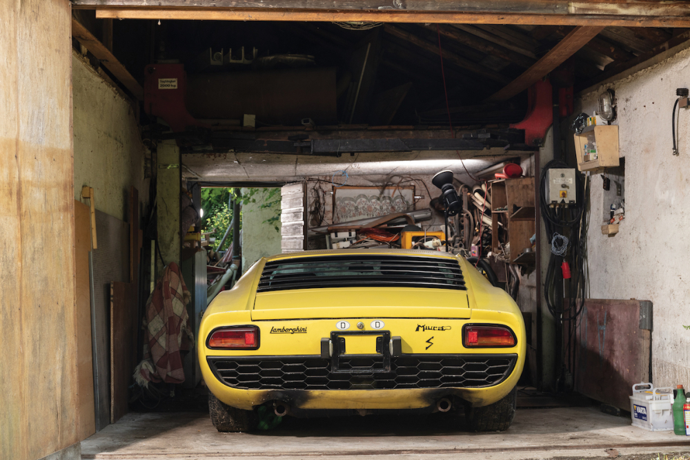 Đây được cho là chiếc Lamborghini Miura P400 S hiếm hoi chưa qua phục chế Đây được cho là chiếc Lamborghini Miura P400 S hiếm hoi chưa qua phục chế