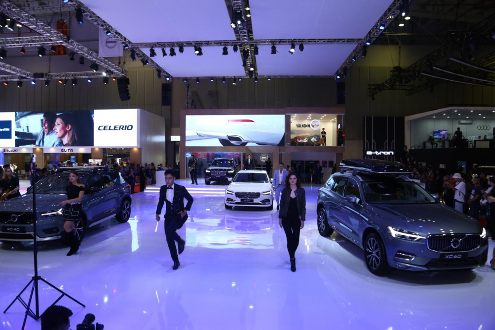 Gian trưng b&agrave;y của Volvo đem tới trải nghiệm Bắc &Acirc;u đặc trưng