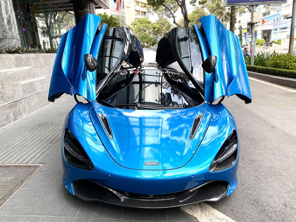 Vẻ đẹp của si&ecirc;u xe McLaren 720S từng đi tiền trạm Asean Rally 2020 đ&atilde; được thay &aacute;o mới
