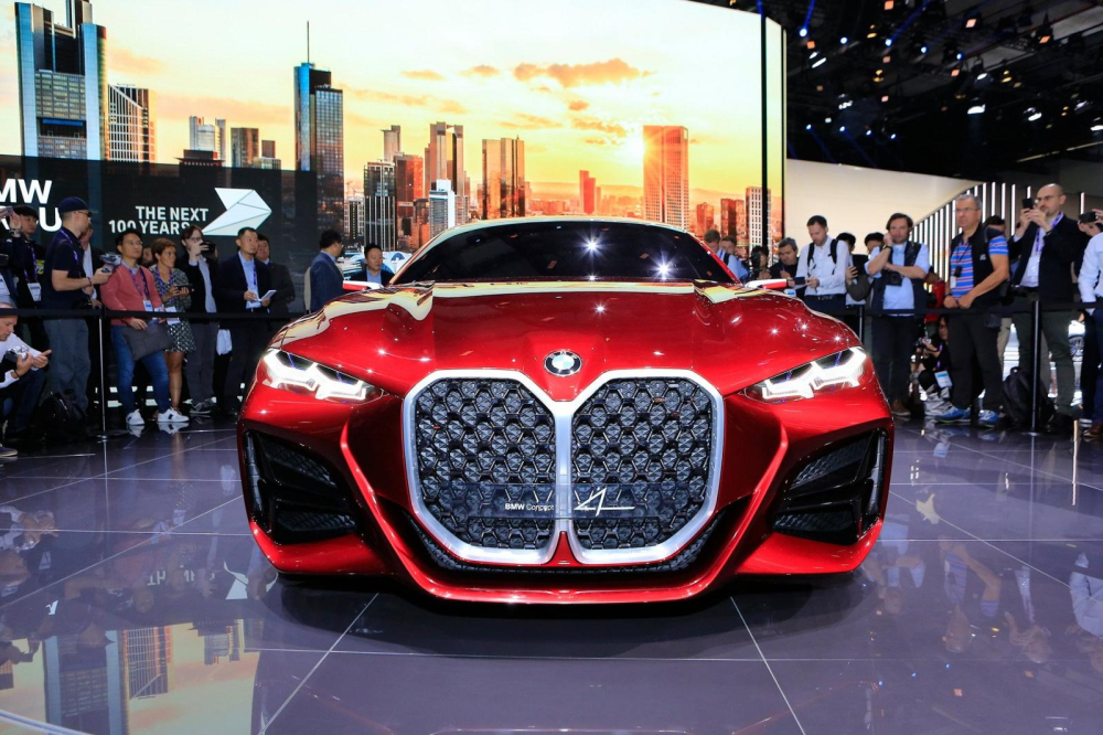 Lưới tản nhiệt bị chê tơi bời của BMW Concept 4 Lưới tản nhiệt bị chê tơi bời của BMW Concept 4