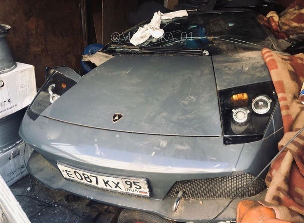 Chiếc si&ecirc;u xe Lamborghini Murcielago bị bỏ rơi
