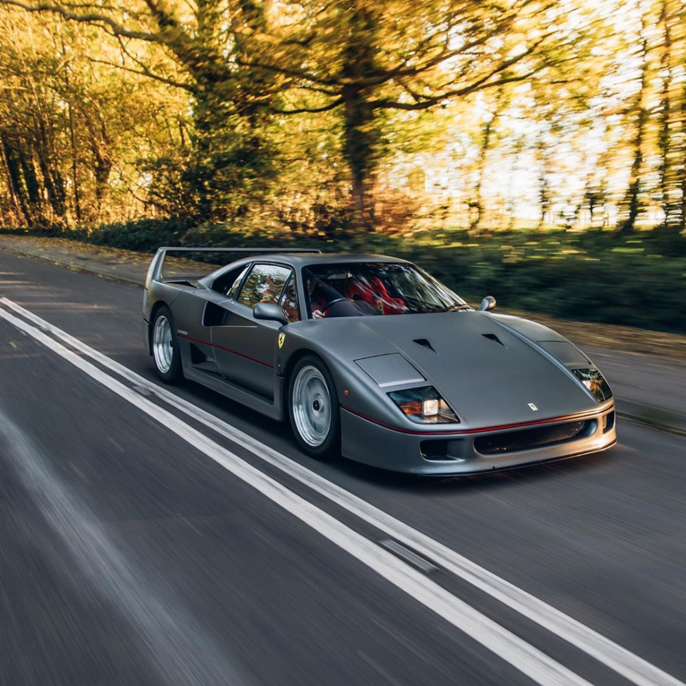 Chiếc siêu xe Ferrari F40 từng thuộc sở hữu của Quốc vương Brunei Chiếc siêu xe Ferrari F40 từng thuộc sở hữu của Quốc vương Brunei