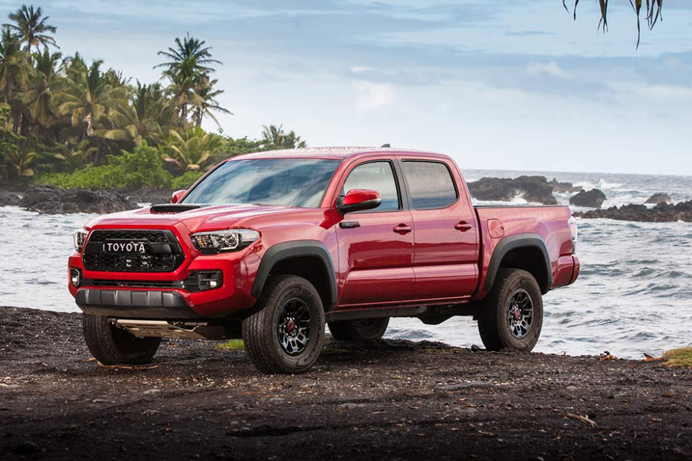 Đứng đầu phân khúc xe bán tải về khả năng giữ giá là Toyota Tacoma