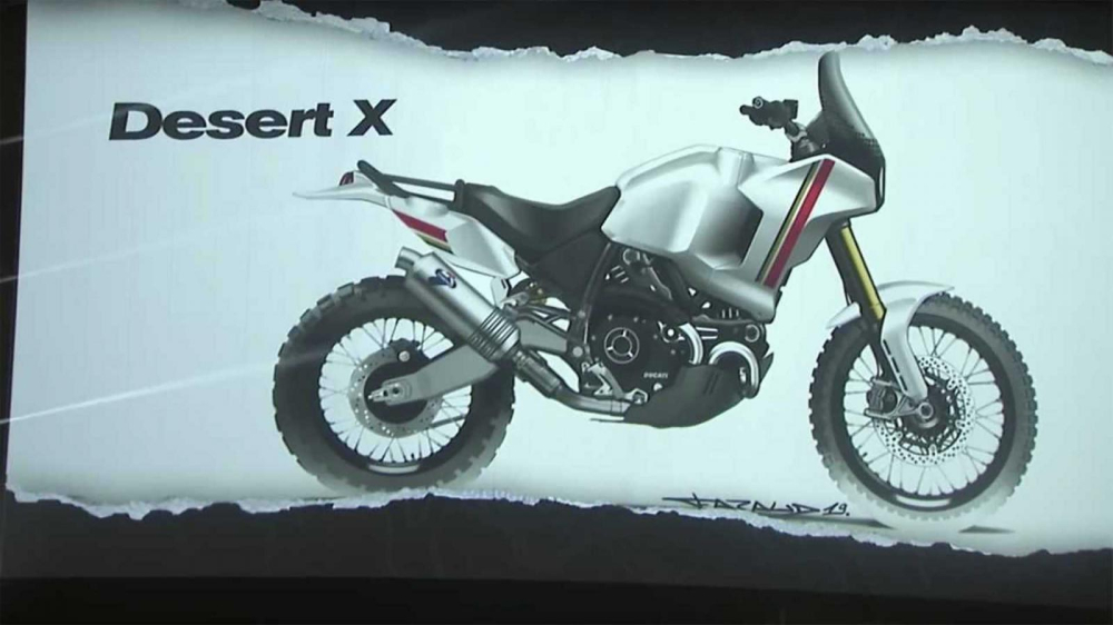 H&igrave;nh ảnh Ducati Desert X Concept được h&eacute; lộ tại Ducati World Premiere 2020