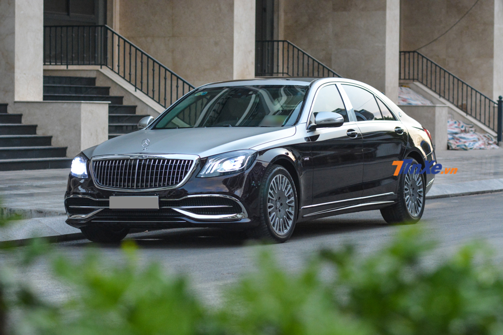 Vẻ đẹp của Mercedes-Benz S500 đời 2013 l&ecirc;n body kit Mercedes-Maybach 2019