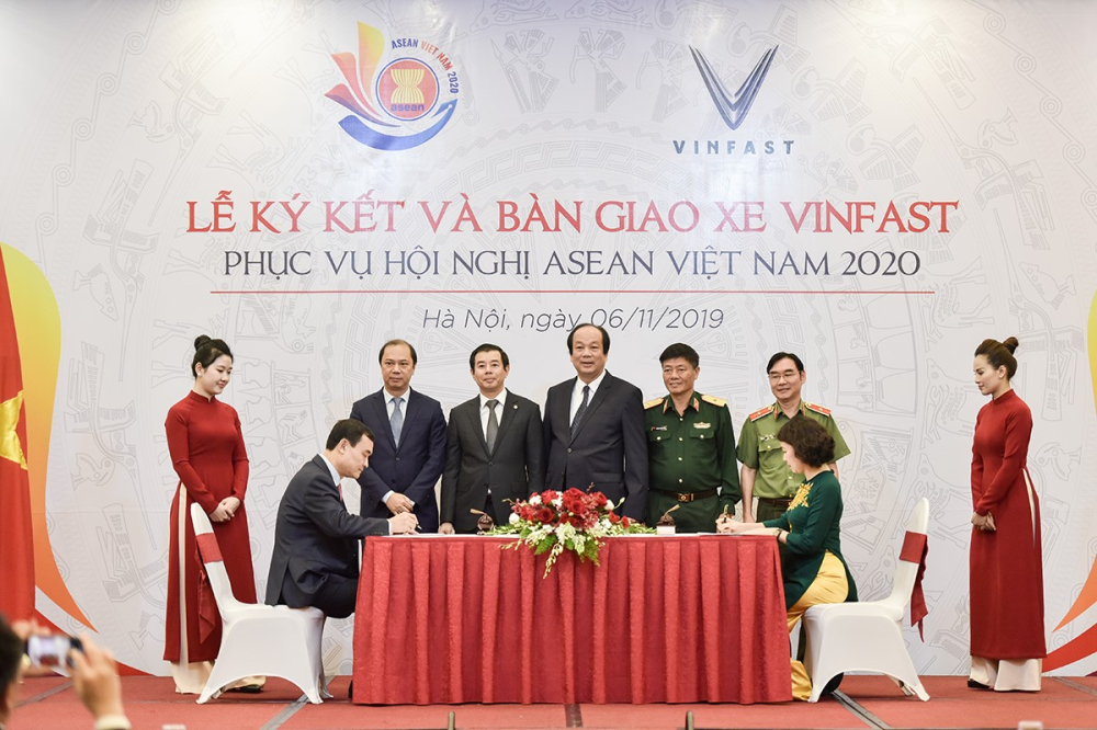 Hội nghị ASEAN 2020 sẽ sử dụng xe VinFast l&agrave;m phương tiện di chuyển
