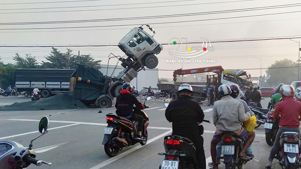 Hiện trường vụ tai nạn
