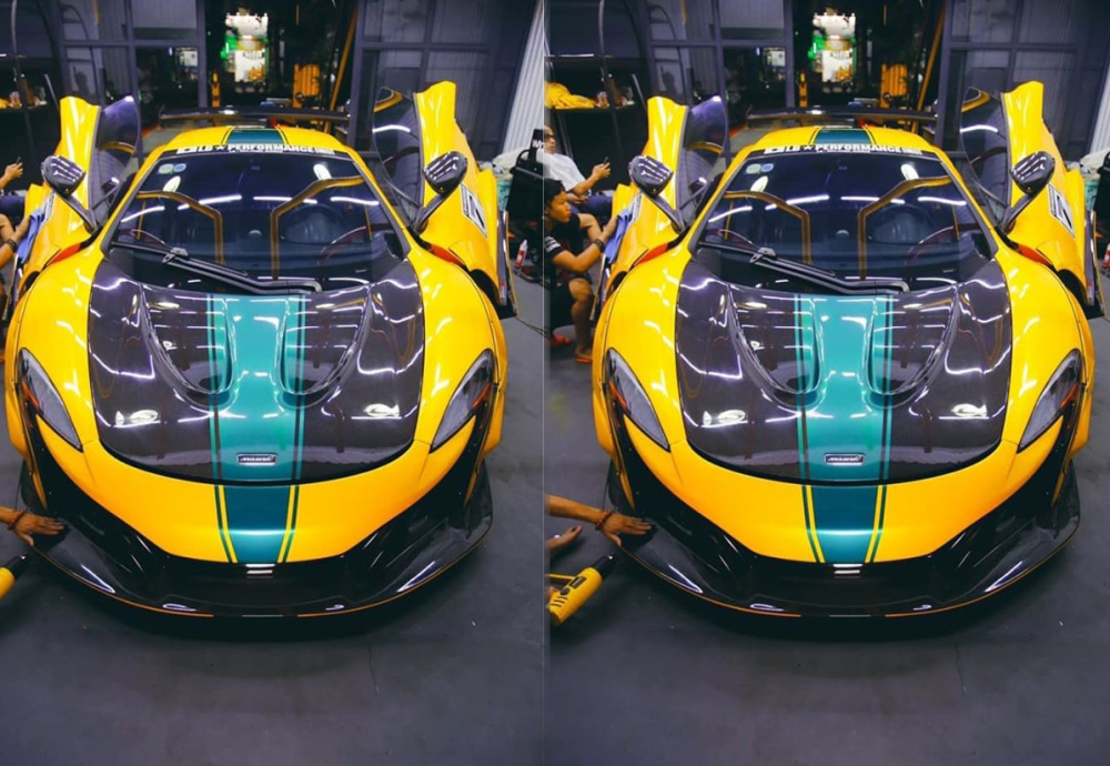 Mới độ Liberty Walk, McLaren 650S Spider tiếp tục được chủ làm đẹp bằng bộ áo của McLaren P1 GTR Mới độ Liberty Walk, McLaren 650S Spider tiếp tục được chủ làm đẹp bằng bộ áo của McLaren P1 GTR