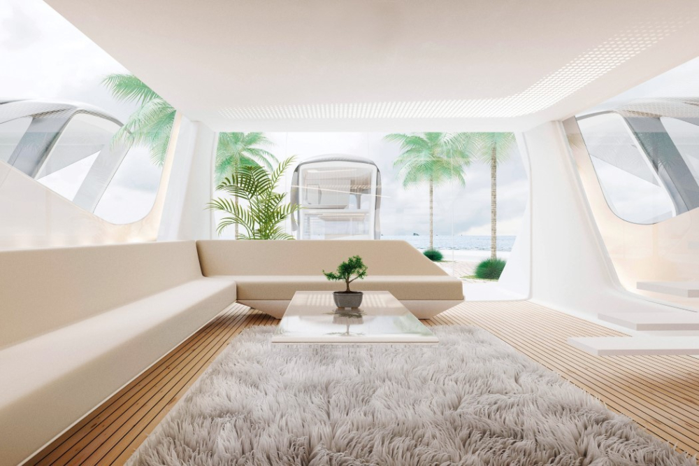 Không gian sống bên trong Ocean Community là hết sức tiện nghi và sang trọng
