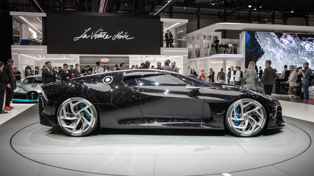 Bugatti La Voiture Noire dùng động cơ giống Chiron Bugatti La Voiture Noire dùng động cơ giống Chiron