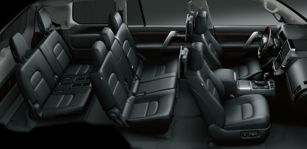 Nội thất của Toyota Land Cruiser 2020