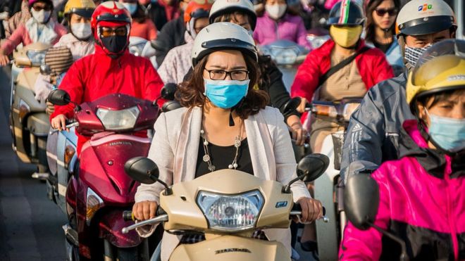 Sử dụng khẩu trang tốt giúp giảm hít phải bụi mịn trong không khí