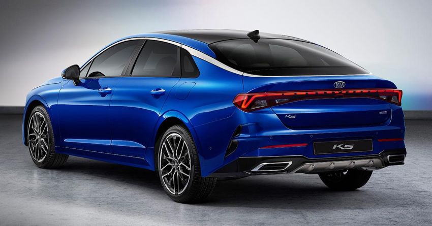 Cụm đèn hậu LED của Kia Optima 2020