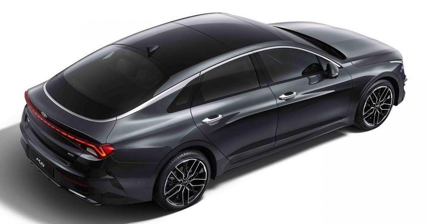 Kia Optima mới đã được tăng cả chiều dài lẫn chiều dài cơ sở