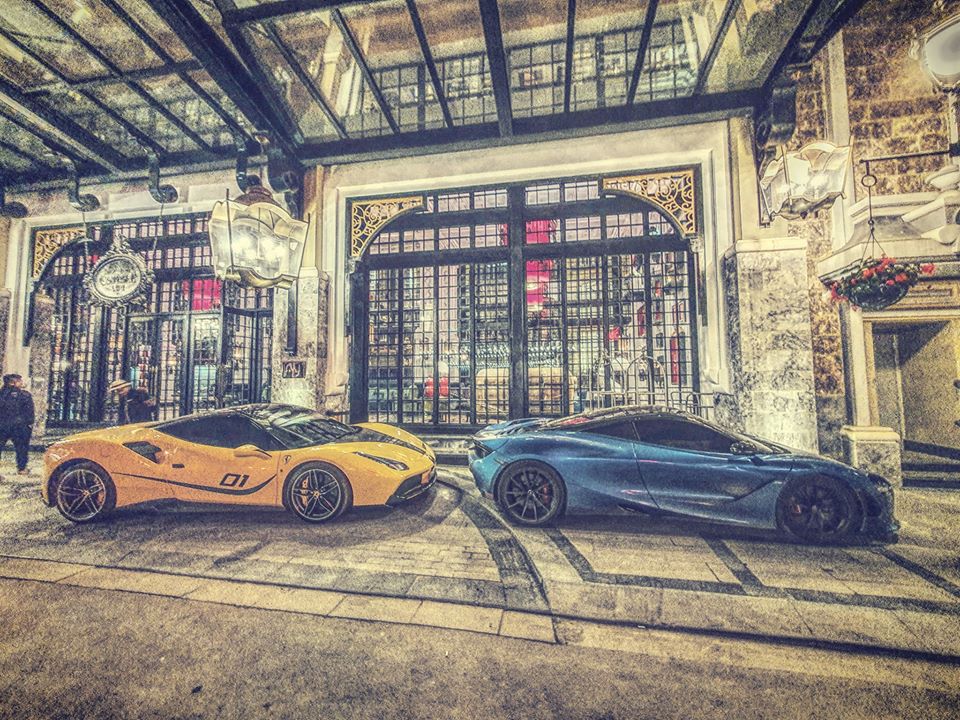 Ferrari 488 GTB độ Novitec Rosso và McLaren 720S