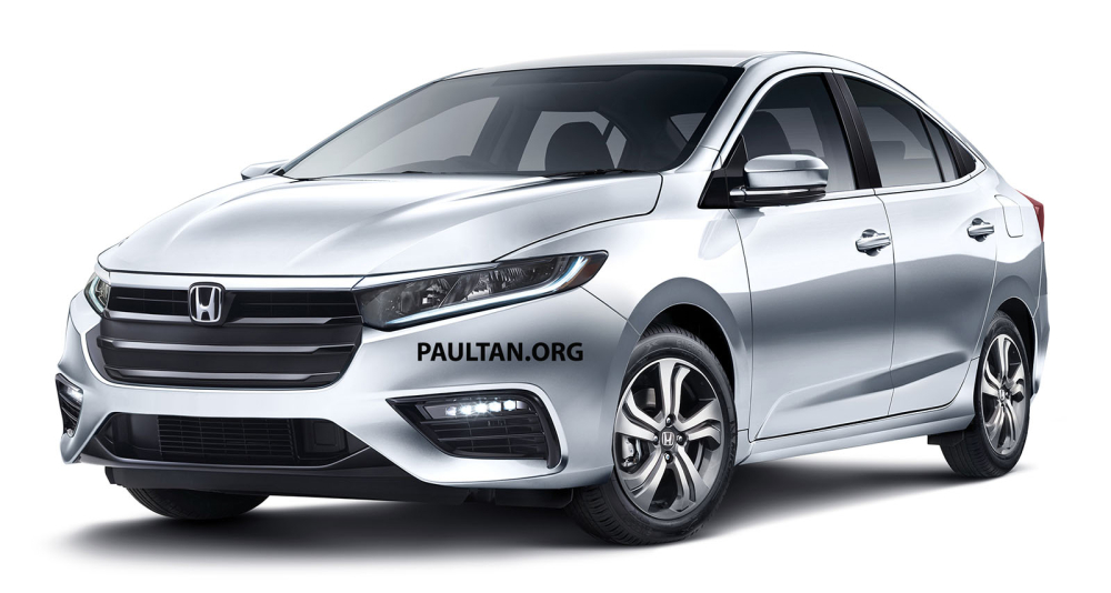 Hình ảnh phác họa của Honda City 2020