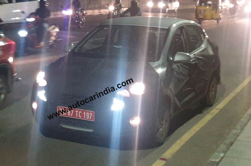 Hyundai Grand i10 Sedan 2020 bị bắt gặp trên đường phố Ấn Độ